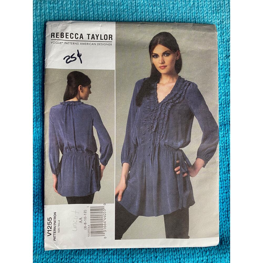 Vogue Pattern 1255 dress tunic boho